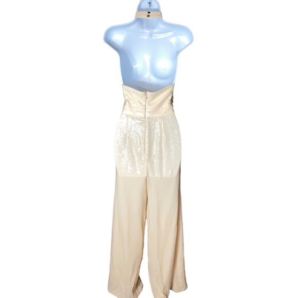 House of CB Santiaga sequin jumpsuit size extra small - Picture 4 of 8